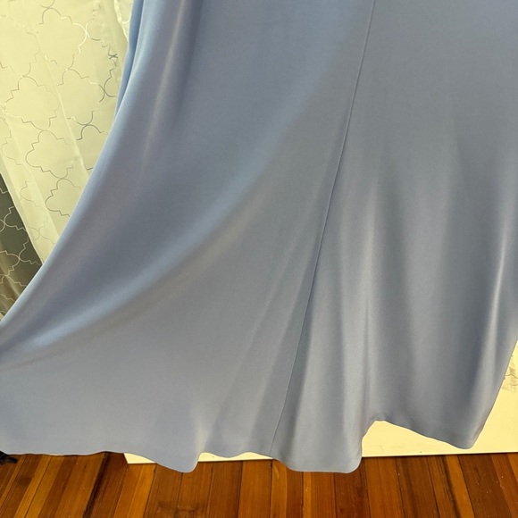 Bob Mackie Periwinkle Maxi Skirt Size 16 - Picture 6 of 6